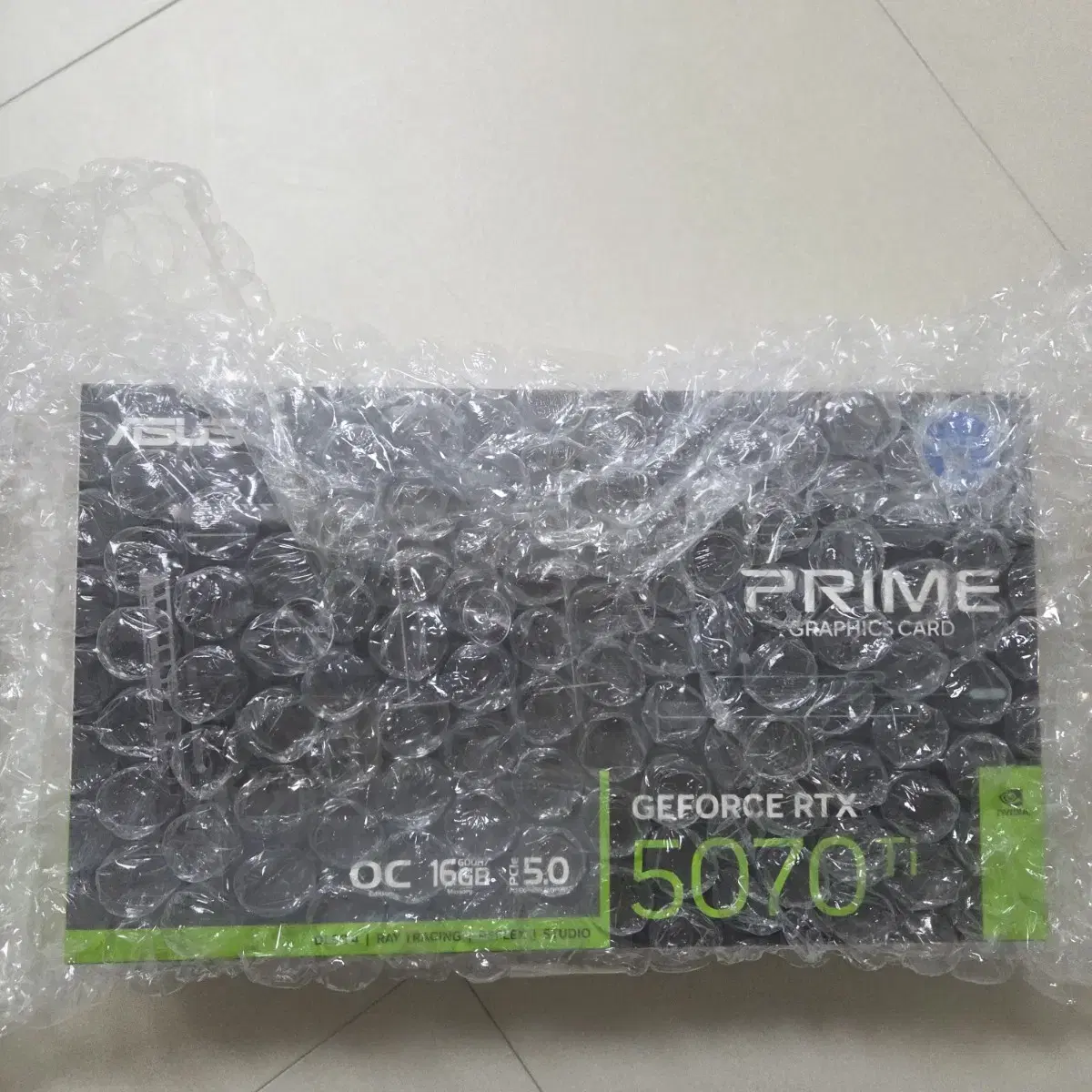 ASUS PRIME RTX 5070Ti OC D7 16GB 판매합니다